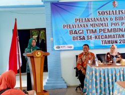 Pemkab Bojonegoro Perkuat Layanan Dasar Melalui Sosialisasi Enam Bidang SPM Posyandu di Kedungadem