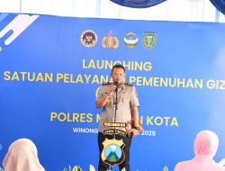 Polres Madiun Kota Dukung Launching SPPG Winongo, Kapolres: “Program Ini Bukti Nyata Kepedulian Sosial”