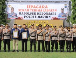 Kapolres Madiun Beri Penghargaan kepada Warga Pendukung Pembangunan SPPG