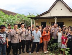 IPDA Purnomo dan Polres Madiun Kota Salurkan Donasi ke Warga Jiwan, Bukti Kepedulian Polri Untuk Masyarakat