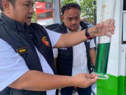 Polres Madiun Kota Sidak SPBU Terkait Isu “Motor Brebet” Ini Hasilnya
