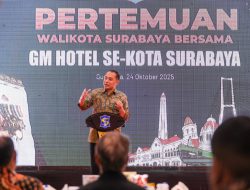 Ada Apakah!! Wali Kota Eri Kumpulkan GM Hotel di Surabaya