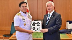 Kepala Staf Angkatan Laut Laksamana TNI Dr. Muhammad Ali, SE,,M,,M,M,Tr,Opsla,Melaksanakan Pertemuan Dengan Beberapa Pejabat Jepang, Antara Lain Dengan Chief Of Staff Japan Maritime Self-Defence Force Serta Pertemuan Dengan Menteri Pertahanan Jepang, Nakatani Gen
