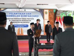 Bupati Mojokerto Lantik 7 Pejabat Tinggi Pratama