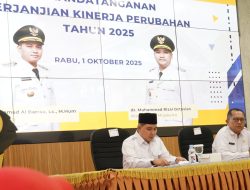 Pemkab Mojokerto Teken Perjanjian Kinerja 2025