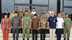 Wakasal Laksdya TNI Erwin S. Aldedharma Menghadiri Acara Penandatanganan Perjanjian Kerja Sama Antara TNI Dengan PT Agrinas Pangan Nusantara Persero