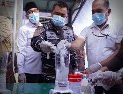 Komandan Wing Udara 1 Menghadiri Kegiatan Penyambutan Kajati Kepri J. Devy Sudarso Sekaligus Acara Pemusnahan Barang Bukti Narkotika