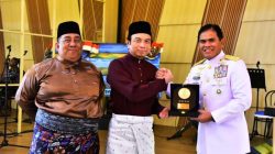 Kepala Staf Angkatan Laut Laksamana TNI Dr. Muhammad Ali, SE,,M,,M,M,Tr,Opsla, Menerima Kunjungan Kehormatan Dari Dunia Melayu Dunia Islam Di Wisma Elang Laut