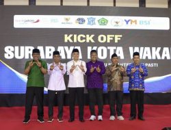 Wali Kota Eri Luncurkan Program “Surabaya Kota Wakaf”