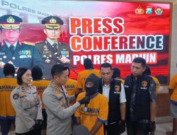 Operasi Sikat Semeru 2025, Polres Madiun Ungkap 11 Kasus Kriminal dalam Dua Pekan