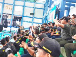 Dandim Lamongan Pimpin Dukungan Penuh untuk Tim Voli Putri Mabes TNI di Livoli 2025