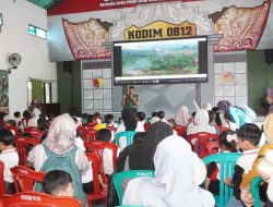 Edukasi Militer Sejak Dini, Kodim Lamongan Diserbu Anak PAUD dan TK