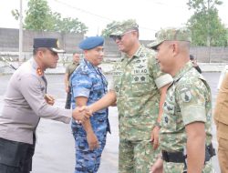 Pantau Pembangunan KDKMP, Wakapanglima TNI Disambut Kapolres Lamongan
