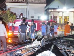 Polsek Sekaran dan Damkar Berhasil Kendalikan Kebakaran Tanpa Korban Jiwa