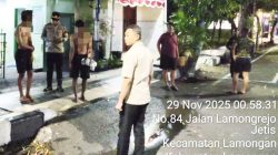 Pamapta Polres Lamongan Bergerak Tengah Malam, Balap Liar di Lamongrejo Gagal Total