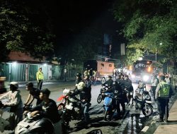 Patroli ‘Blue Light’: Polresta Malang Kota ‘Sapu Bersih’ Balap Liar, 111 Motor Diamankan