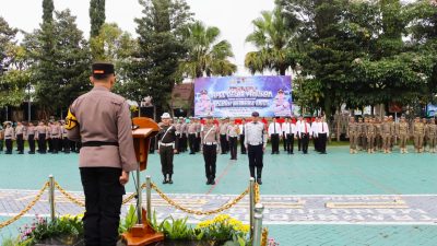 Gelar Pasukan Gabungan! Operasi Zebra Semeru 2025 di Kota Batu Dimulai