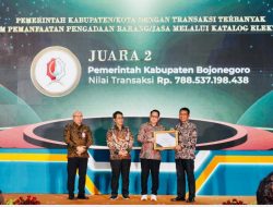 Bojonegoro Raih Juara 2 E-Purchasing Award 2025, Bukti Komitmen Pengadaan Digital