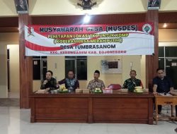 Gerai Koperasi Merah Putih Resmi Ditentukan, Pemdes Tumbrasanom Fokus Perkuat Ekonomi Desa