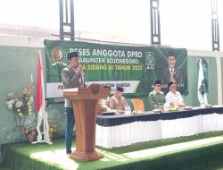 Ketua DPRD Bojonegoro Abdulah Umar Gelar Reses Masa Sidang III Tahun 2025
