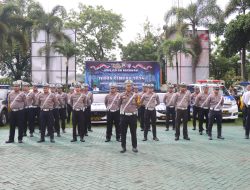 Polres Magetan Gelar Apel Penggelaran Pasukan Operasi Zebra Semeru 2025, Ini 8 Prioritas Sasaran Penindakan