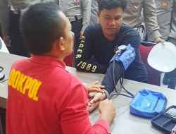 Polres Madiun Kota Gelar Cek Kesehatan Personel Jelang Pengamanan Aksi Damai
