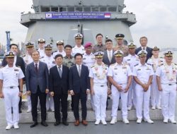 Kapal Perang Milik Angkatan Laut Korea Selatan, ROKS Hansando ATH-81 Kembali Menyambangi Indonesia