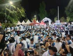 Medhayoh Night Run 2025, Ribuan Peserta Padati Alun-Alun Bojonegoro