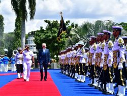 Kepala Staf Angkatan Laut Laksamana TNI Dr. Muhammad Ali, SE,,M,,M,M,Tr,Opsla, Menerima Kunjungan Kehormatan Atau Courtesy Call Dari Adviser To The President Of Russian Federation, Patrushev Nikolai