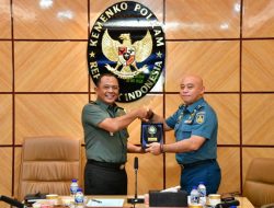 Disinfolahtal Menggelar Rapat Koordinasi Pengenalan Sistem Maritime Security Awareness Link Interchange