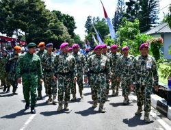 Korps Marinir TNI Angkatan Laut Menggelar Upacara Peringatan Hari Ulang Tahun Ke-80 Tahun 2025