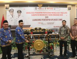 Pemkab Mojokerto Luncurkan Aplikasi E-BMD