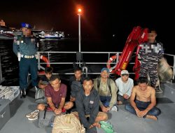 Prajurit TNI AL Lanal Tanjung Balai Karimun berhasil Gagalkan Tindak Pidana Perdagangan Orang