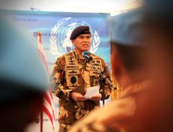 Kepala Staf Angkatan Laut Beserta Ketua Umum Jalasenastri  Menghadiri Penyematan Penghargaan Tertinggi “United Nations Medal”