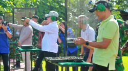 Komandan Lanudal Manado Menyelenggarakan Coffee Morning Dan Fun Shooting Bersama Para Rektor Perguruan Tinggi