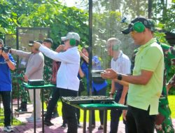 Komandan Lanudal Manado Menyelenggarakan Coffee Morning Dan Fun Shooting Bersama Para Rektor Perguruan Tinggi